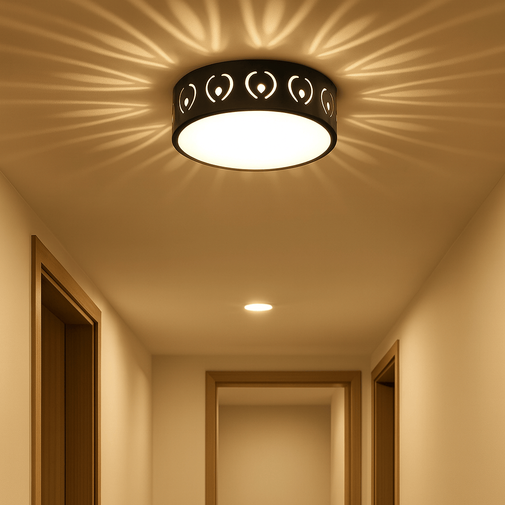 Garden Lights Black / White Light Lyra Axis Spotlight