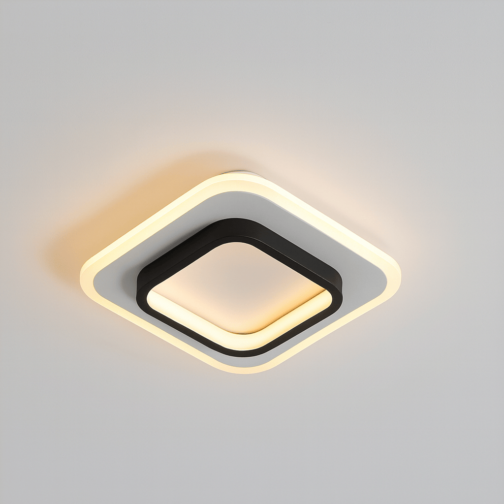 Garden Lights Square Modern Lyra Aven Ceiling Light