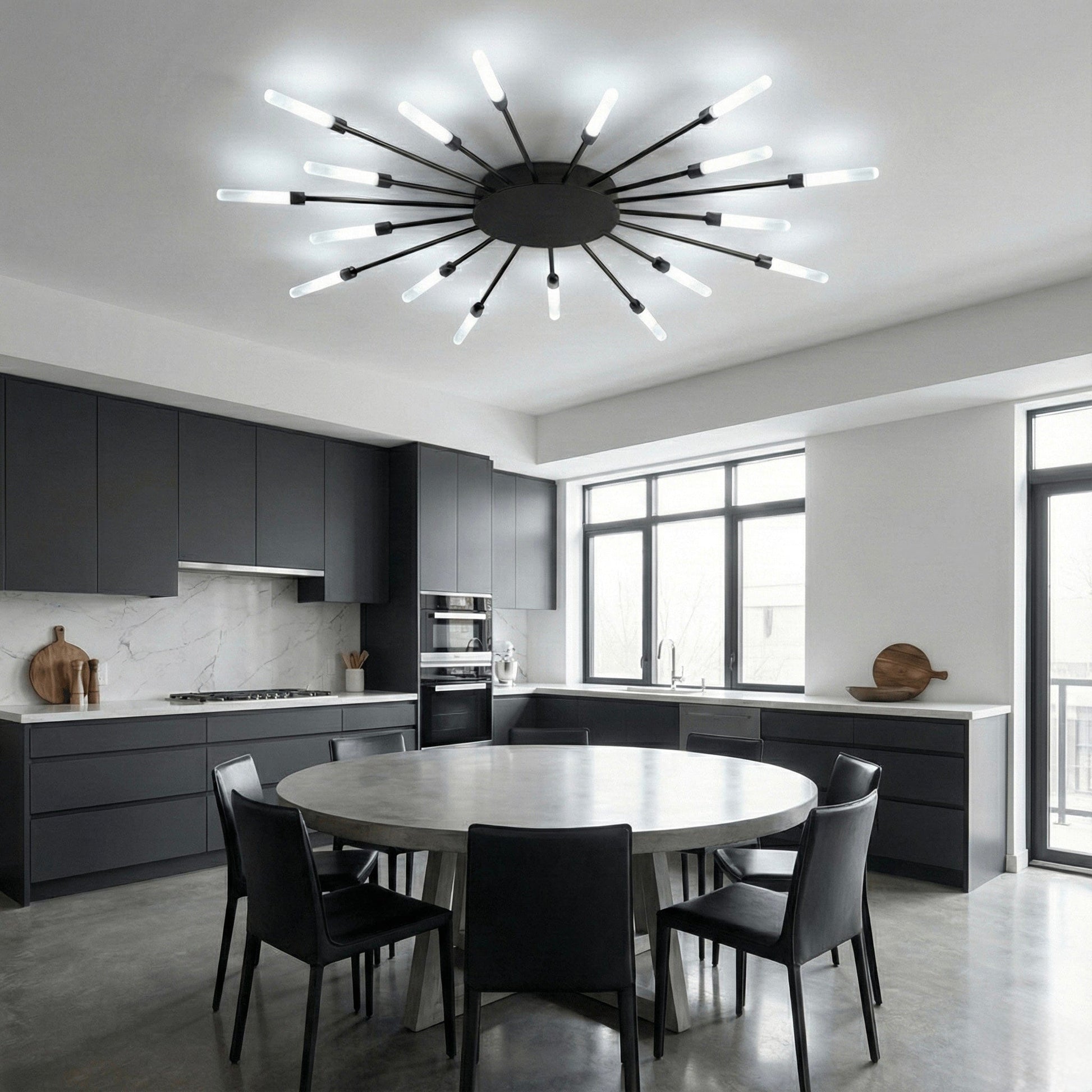 Ceiling Lights Black / 18heads / Neutral light Lyra Astra Ceiling Light