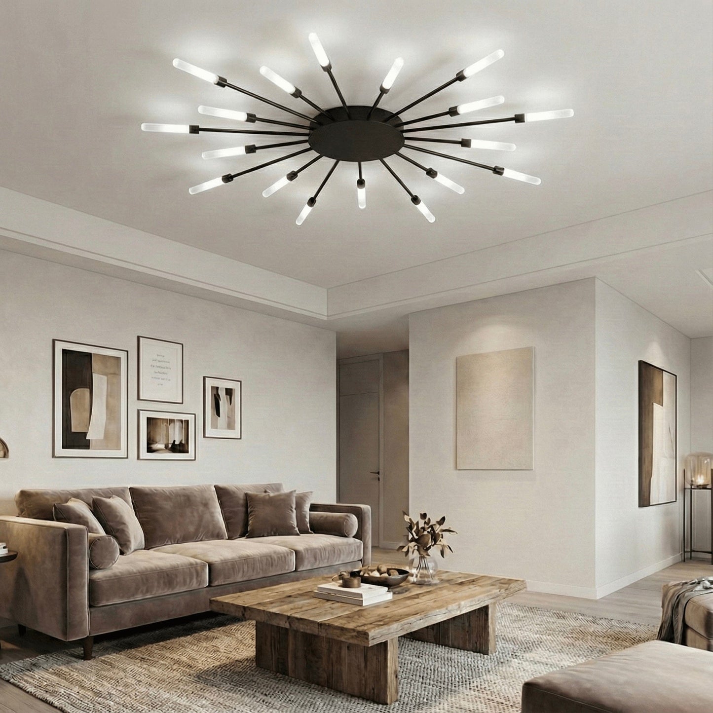 Ceiling Lights Black / 18heads / Neutral light Lyra Astra Ceiling Light