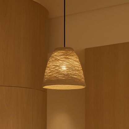 Garden Lights Lyra Solane Rattan Pendant Light