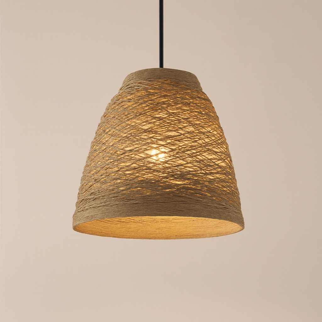 Garden Lights Lyra Solane Rattan Pendant Light