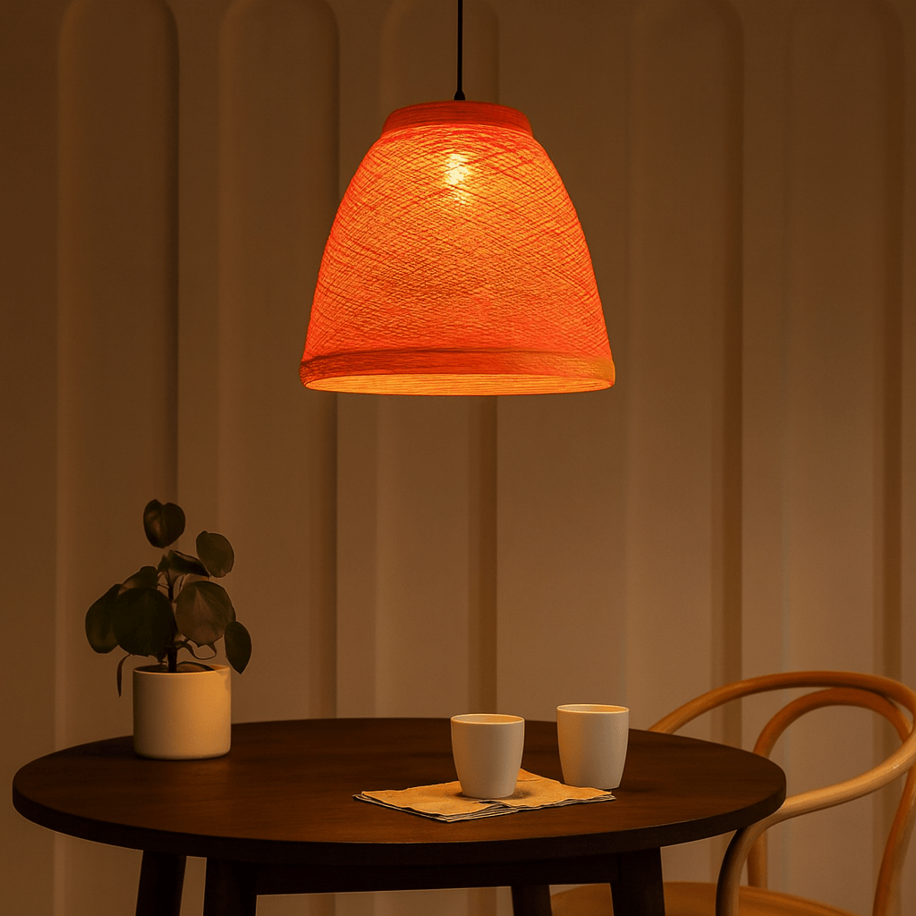 Garden Lights Lyra Solane Rattan Pendant Light