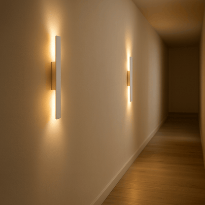 Garden Lights White / 61mm Lyra Vetra Wall Light