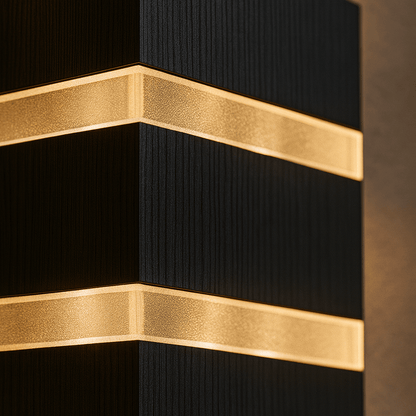 Garden Lights 12W Square Lyra Alto Square Wall Light