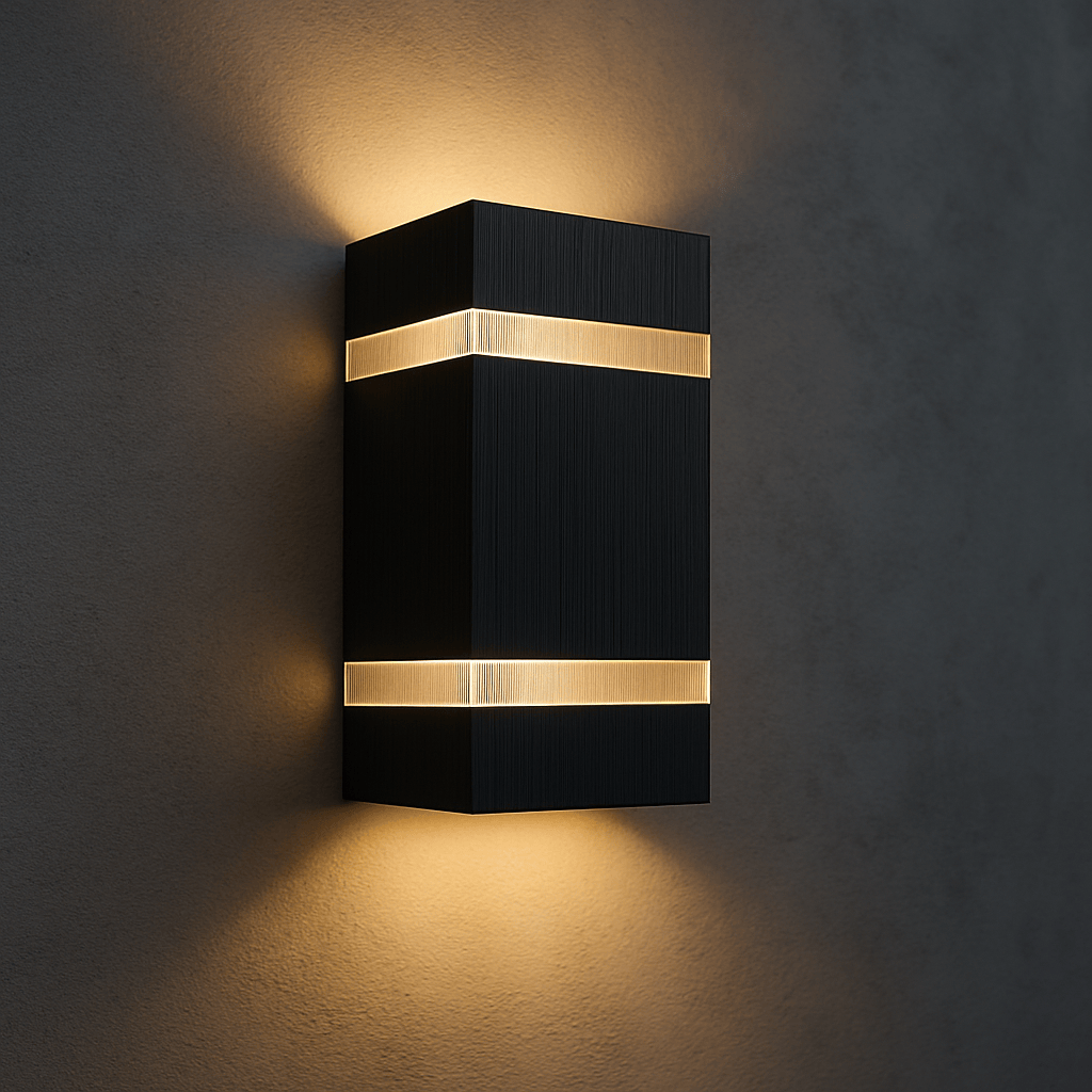 Garden Lights 12W Square Lyra Alto Square Wall Light