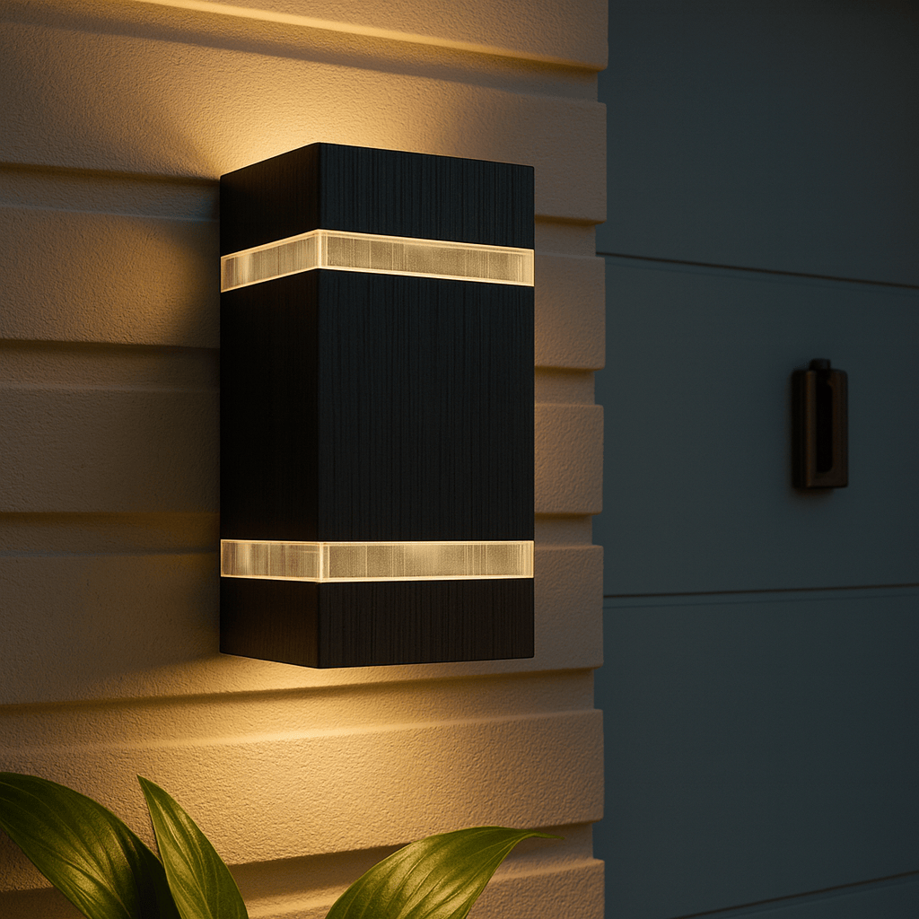 Garden Lights 12W Square Lyra Alto Square Wall Light