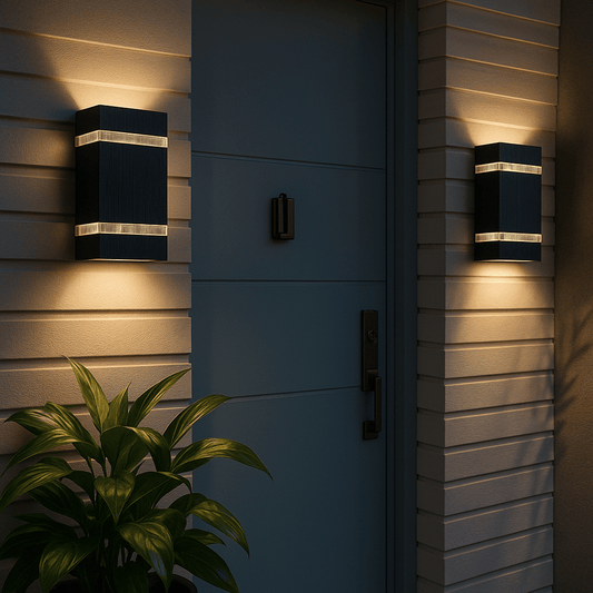 Garden Lights 12W Square Lyra Alto Square Wall Light