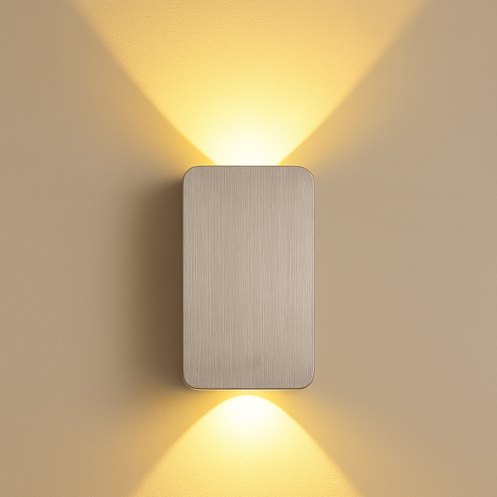 Garden Lights Gray Lyra Forma Wall Light