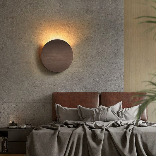 Garden Lights Lyra Arcus Round Wall Light