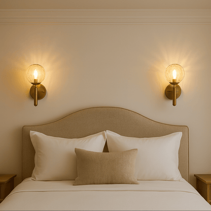 Garden Lights Lyra Glase Wall Light