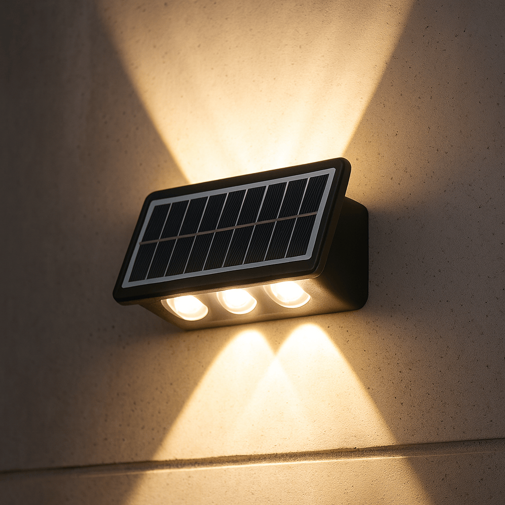 Garden Lights Lyra Solis Dual-Tone Wall Light