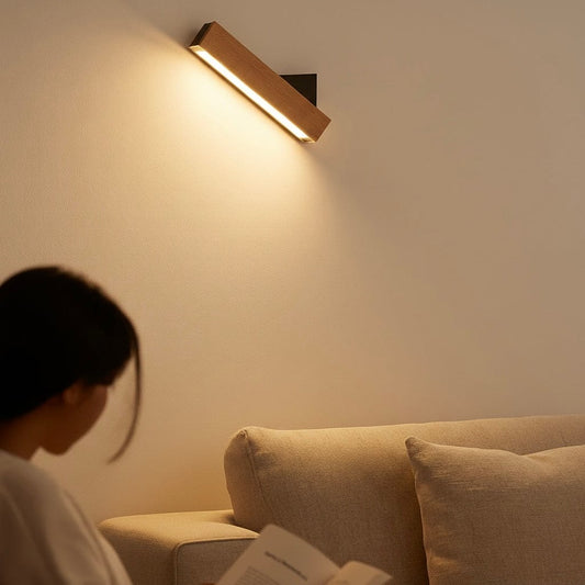 wall light Adjustable Wooden Wall Light