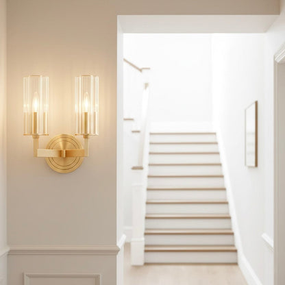 wall light Glass Cylinder Wall Light